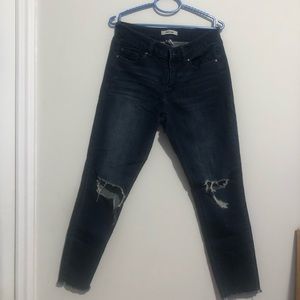 Refuge Skinny Jean Dark Wash Denim, 4